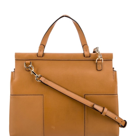 TORY BURCH Leather Shoulder / Top Handle  Bag. - Picture 2 of 5